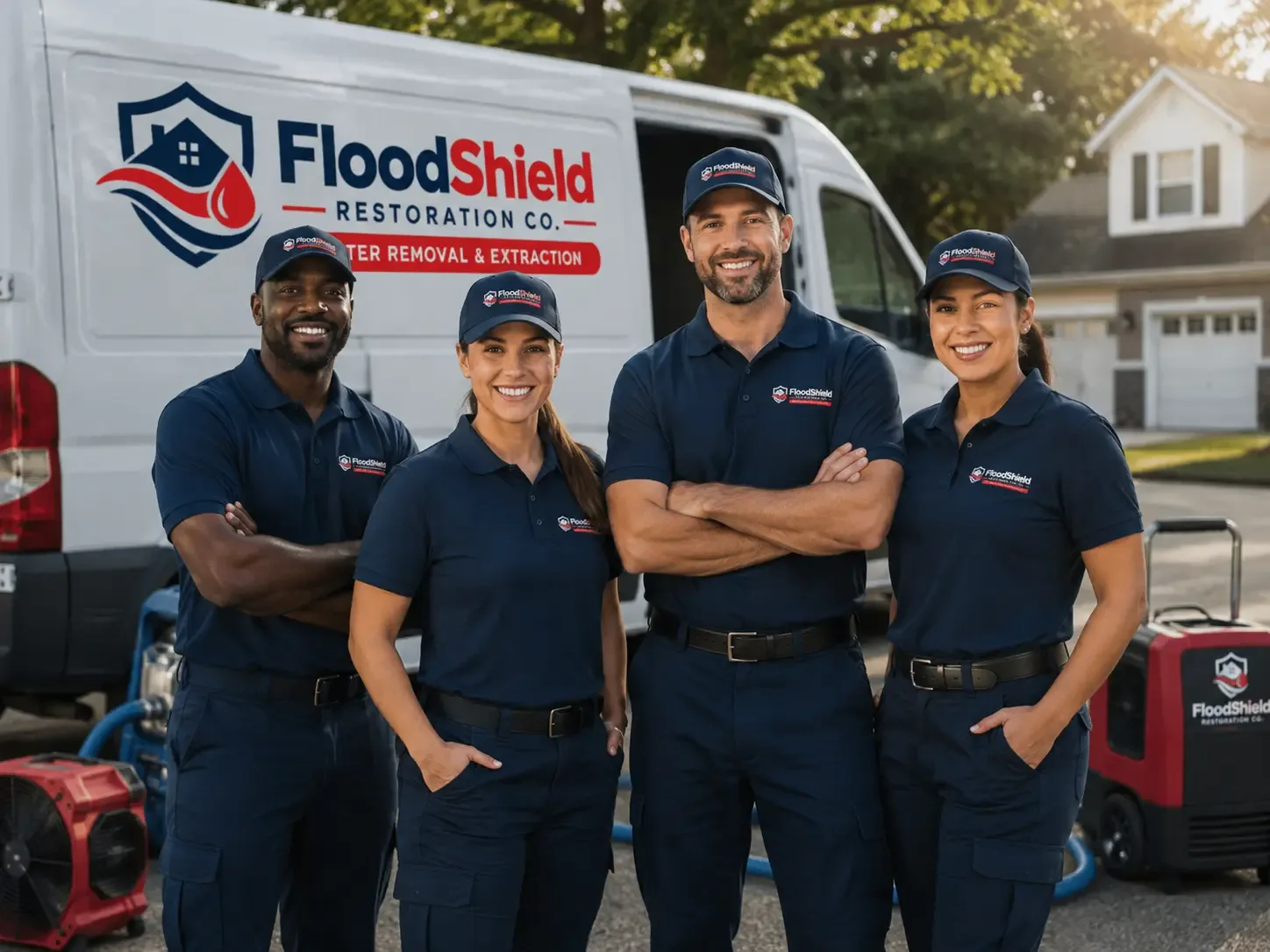 Flood Damage Restoration company in Villa Maria, PA